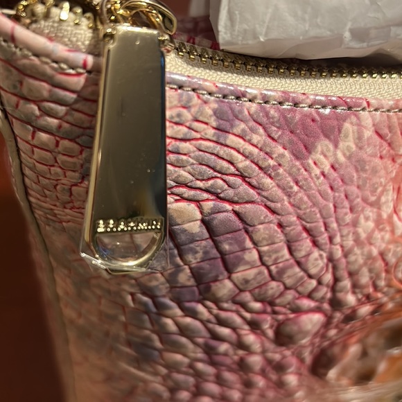 Brand New Brahmin Katie Rainbow Pattern Genuine Leather Purse - Picture 4 of 8